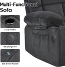 Power Lift Recliner Chair With Massage And Heat USB Ports