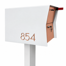 Retrobox Locking Package Dropbox in ARCTIC WHITE - Modern Mailbox