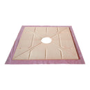 GURU SUPER KIT SQUARE 48" X 72" ABS  WITHOUT DRAIN