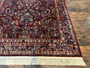 5.9 x 9 Karastan Rug Red Sarouk Rug
