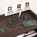 55-Inch Dresser With Integrated Charging Station USB