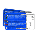 Urban Land Nav Decal - Divergent navigational reference for roads and cities