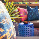 Outdoor Pillow - Neela Blue