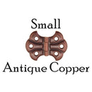 Historical Embossed Butterfly Hinge: Vintage Elegance for Your Cabinets