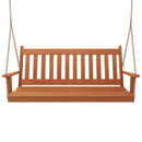 Keystone Amish Co. 5 Foot Franklin Porch Swing, Cedar Stain