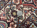 Persian Bidjar Rug 5x10, Wool Hand Knotted Vintage Carpet, Highly Detailed, Mahi Herati Pattern, 5 x 10 Oriental Rug