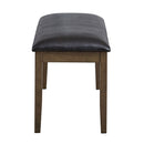 Damica - Bench - Brown / Walnut