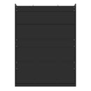 U-Can 85.2''H Hall Tree with Bench and 3 Hooks, Modern Entryway Storage Organizer Cabinet with 4 Doors, 1 Drawer and Adjustable Shelves for Hallway, Entryway, Living Room