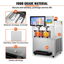 Commercial 16L 1155W Double Frozen Margarita Ice Slushie Drink Maker Machine (SAK95281)