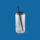 16oz Acrylic Glitter Globe - Black