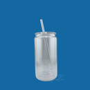 16oz Acrylic Glitter Globe - Clear