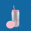 16oz Acrylic Glitter Globe - Pink