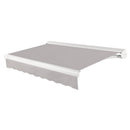 [16X10FT] Awntech Key West Premium Electric Outdoor Motorized Retractable Awning [FCL16/FCR16-SBY] (SAK81742)