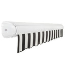 [16X10FT] Awntech Key West Premium Manual Outdoor Retractable Awning [FCM16-SBY] (SAK37154)