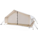 [16X24FT] White Duck Alpha Wall Tent With Heavy Duty Frame And Waterproof Features (SAK37591)