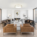18" Modern LED Flush Mount Lighting