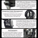 17-Inch 110V Heavy-Duty Commercial Walk-Behind Dual Tank Floor Scrubber (SAK83472)