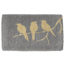 Birds On Branch Gray Coir Doormat