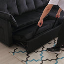 Modular Sectional Sofa L Shaped Modular Couch with Reversible Chaise Modular Sofa Sectional Couch with Storage Seats