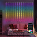 Smart Curtain Lights, Indoor & Outdoor RGB String Lights, Support DIY Pattern