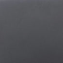 Mid-Century Modern Barstool Grey Faux Leather Wood Finish