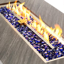 54_inch Iron  Fire Pit Table(Stone)