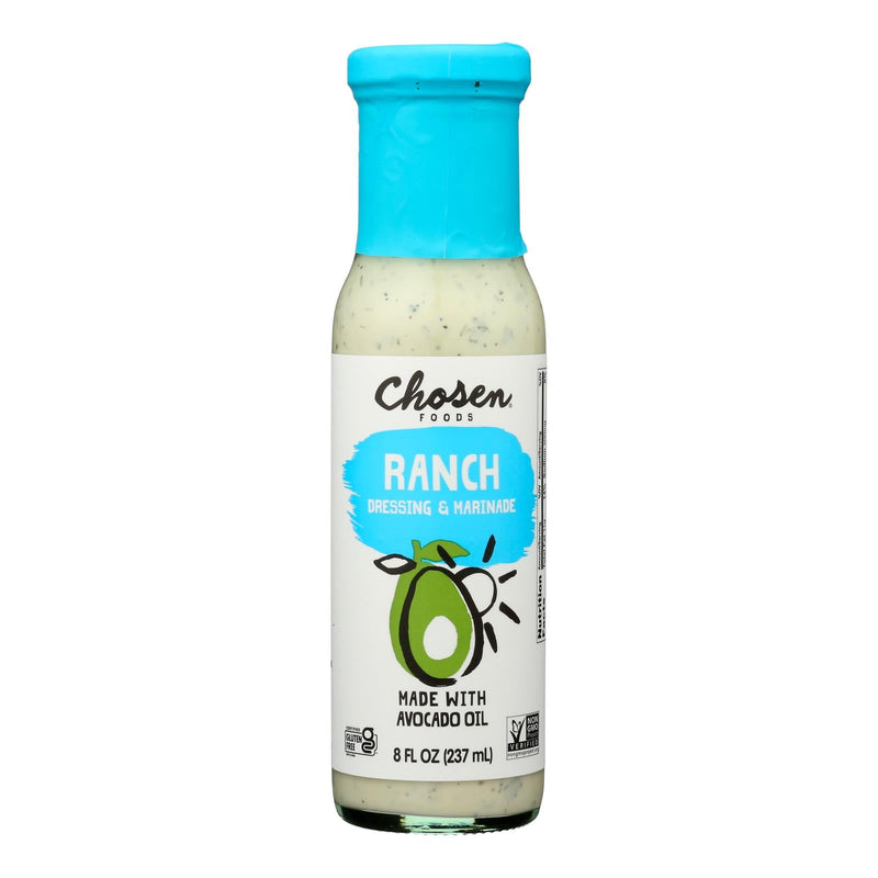 Chosen Foods Dressing/Marinade Ranch, 8 oz - Case of 6