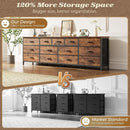 70 Inch Dresser TV Entertainment Center With Drawers