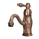 One-Handle Copper Bathroom Sink Faucet