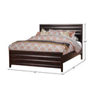 Legacy Platform Bed, Black Cherry