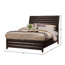 Legacy Storage Bed, Black Cherry