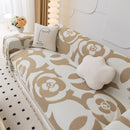 Chenille Sofa Cover Blanket, Couch Cover Blanket Throws for Couches Living Room Furniture Throw Covers