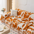 Chenille Sofa Cover Blanket, Couch Cover Blanket Throws for Couches Living Room Furniture Throw Covers