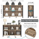 6 Cube Storage Organizer With Shelf Rustic Oak Bookcase