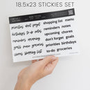 Ever Changing Acrylic Calendar | Minimalist Horizontal