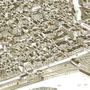 Vintage Map of Chippewa Falls, Wisconsin 1886