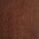 Walnut Saddle Seat Counter Stool 24 Inch Set Of 2 Stools