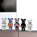 Street Art Bear Figurine: Verbal