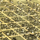 Vintage Map of Hastings, Minnesota 1867