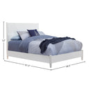 Tranquility Bed, Classic White
