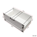 2 Drawer Farmhouse File Cabinet,Filing Cabinet with Lock for Home Office