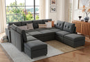 RUBIK III 8 Seat With 4 Ottomans
