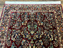 Karastan Rug 5.9 x 9 Red Sarouk Rug