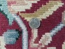 9' X 12' Decorative Chinese Aubusson Hand Knotted Pile Wool Rug Black Nice