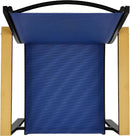 4 Piece Outdoor Textilene Patio Conversation Set Loveseat And Table