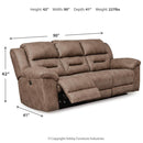 Stoneland - Power Reclining Sofa