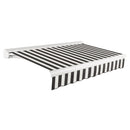 [18X10FT] Awntech Key West Premium Manual Outdoor Retractable Awning [FCM18-SBY] (SAK68372)
