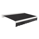 [18X10FT] Awntech Key West Premium Manual Outdoor Retractable Awning [FCM18-SBY] (SAK68372)
