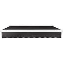 [18X10FT] Awntech Key West Premium Manual Outdoor Retractable Awning [FCM18-SBY] (SAK68372)