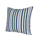 Blue Green Stripe – Luxury Outdoor Pillow by SmithHönig